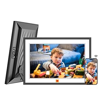 2024新製品 Kodak デジタルフォトフレーム 11.6インチWi-Fi対応 Amazon | 【2024新登場 HD画面 Google Photosに対応】KODAK Wifi